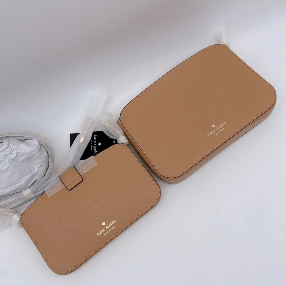 Kate Spade Phoebe Crossbody Duo Tiramisu Mousse